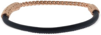 Marco Dal Maso Half Chain & Half Leather Bracelet