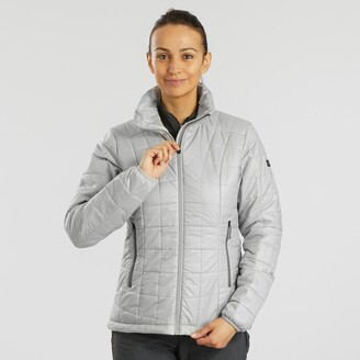 Decathlon Forclaz MT100 23F Synthetic Backpacking Padded Puffer Jacket  Women's, Steely Gray - ShopStyle