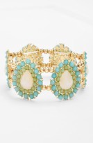 Thumbnail for your product : Stephan & Co Teardrop Stone Stretch Bracelet (Juniors)
