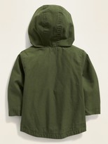 Thumbnail for your product : Old Navy Unisex Hooded Canvas Utility Jacket for Baby