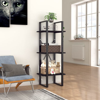 Borough Wharf Hollaway 105cm 3 shelf Shelving Unit