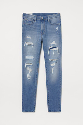 h&m cropped jeans mens