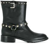 Red Valentino RED VALENTINO BUCKLED BOOTS