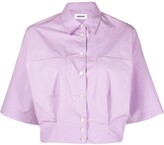 Cropped Pouch Pocket Shirt 