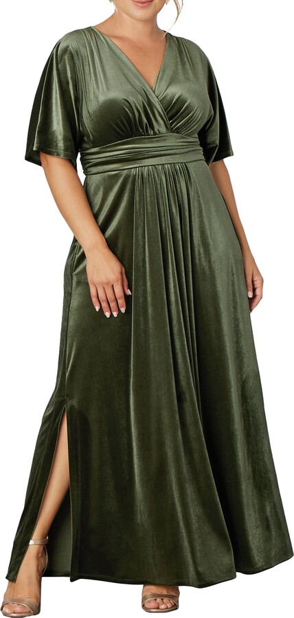 Kiyonna Verona Velvet Gown