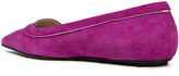 Thumbnail for your product : Marni Suede point-toe flats