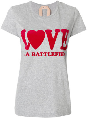 No.21 'Love is a Battlefield' T-shirt