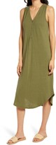 Thumbnail for your product : Faherty Annie Sleeveless Henley Midi Dress