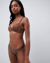 Thumbnail for your product : ASOS Design DESIGN recycled microfibre no wire padded push up bra