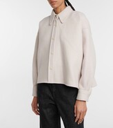 Thumbnail for your product : Isabel Marant Hanao wool-blend shirt jacket