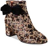 Thumbnail for your product : Kate Spade Leopard Print Langley Bow Booties