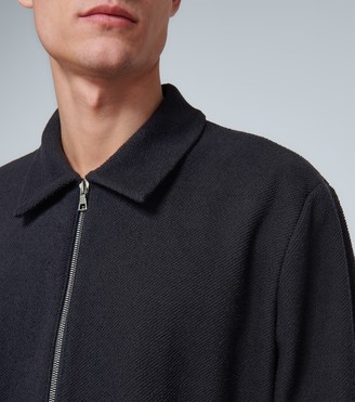 Harris Wharf London Reverse-loopback jersey jacket