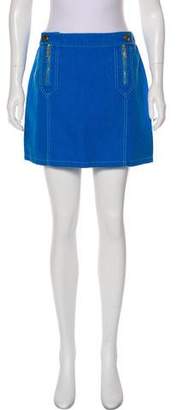 Celine Denim Mini Skirt