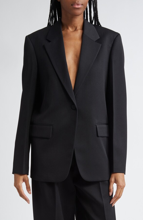Jil Sander Boxy Tailored Wool Jacket