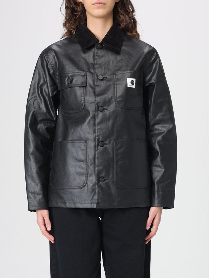 Carhartt Work In Progress Jacket Woman color Black