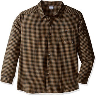 Columbia Men's Big Cornell Woods Flannel Long Sleeve Shirt