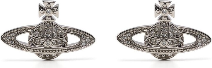 Vivienne Westwood Mini Bas Relief earrings - ShopStyle