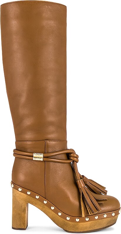 leather boot tassels