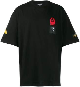 Lanvin badge embroidered T-shirt