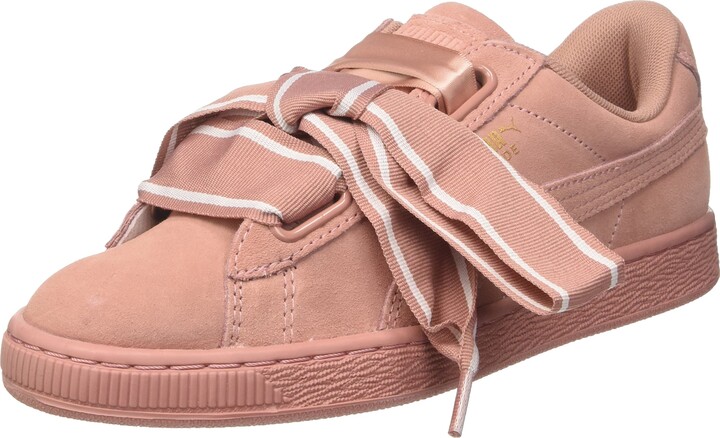 puma heart suede beige