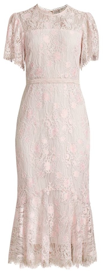 lucinda lace bodice dress