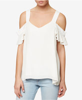 Thumbnail for your product : Sanctuary Annie Ruffled Cold-Shoulder Top