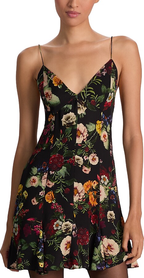 Alice + Olivia Julietta Slip Mini Dress