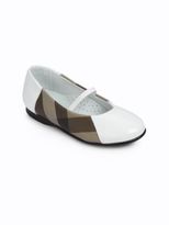 Thumbnail for your product : Burberry Infant's & Toddler's Effie Check Ballet Flats