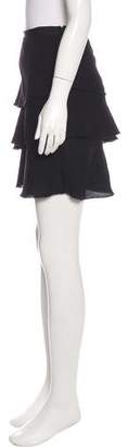 L'Agence Tiered Mini Skirt