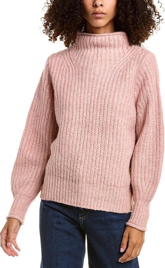 Madewell Loretto Mock Neck Wool-Blend Sweater - ShopStyle