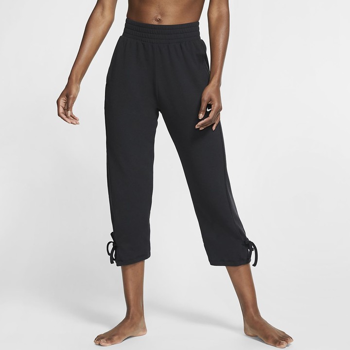Nike Women's Cropped Pants Yoga - ShopStyle
