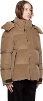 Thumbnail for your product : Ermenegildo Zegna Beige Quilted Down Jacket