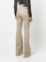 Thumbnail for your product : Proenza Schouler White Label Cotton Twill Full Leg Trousers