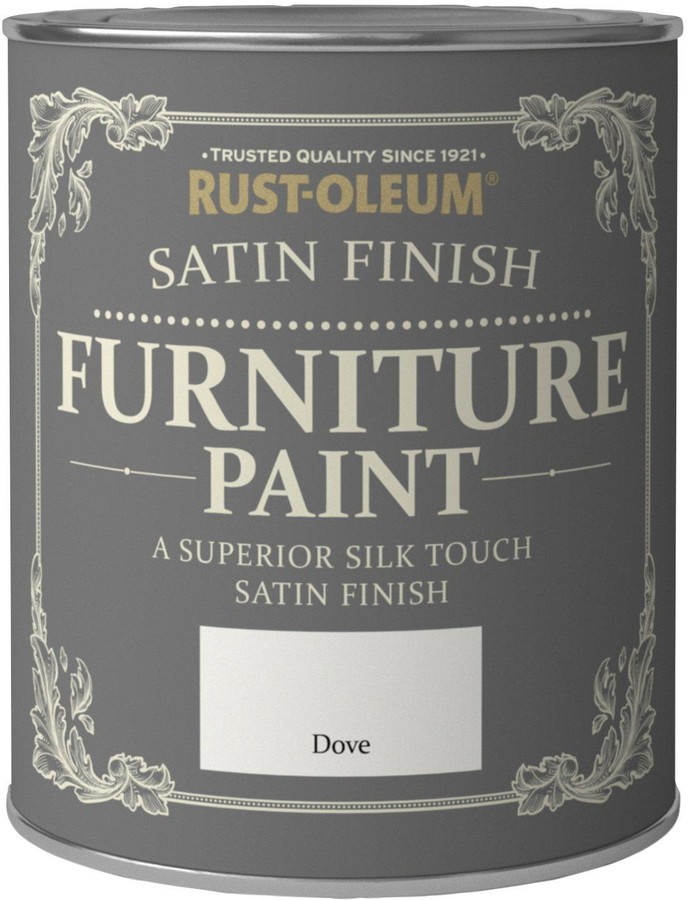 RustOleum Satin Finish 750 ml Furniture Paint Dove ShopStyle Artwork