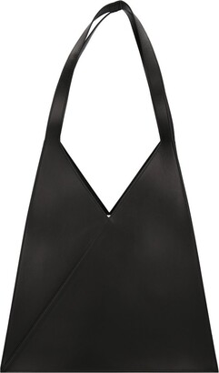 HealthdesignShops  The Attico Monday triangle leather tote bag