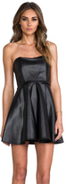 Thumbnail for your product : Boulee Haily Vegan Leather Dress