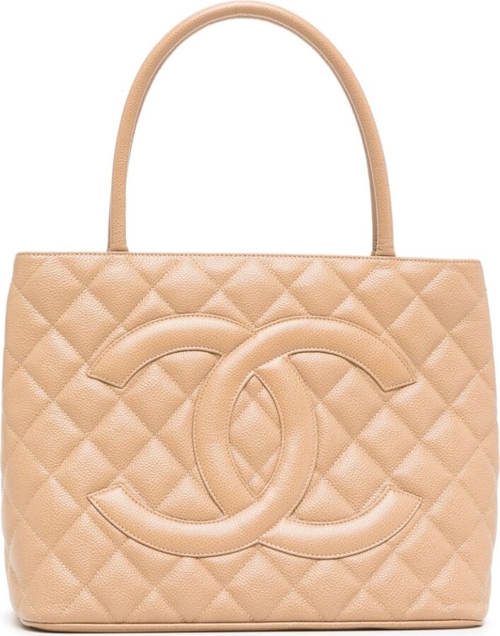 Chanel Pre Owned 2002 Medallion tote bag - ShopStyle