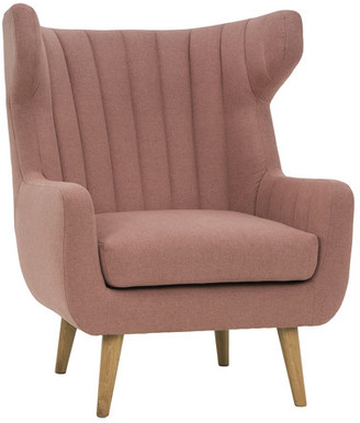 Dusty Rose Poppy Arm Chair