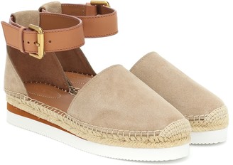 See by Chloe Suede and leather espadrilles See by Chloe Suede and leather espadrilles