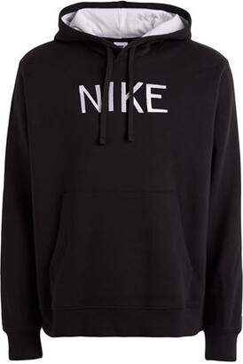 nike hbr swoosh overhead hoodie black
