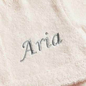 My 1st Years Personalised Embroidered Hooded Baby Pink Bathrobe