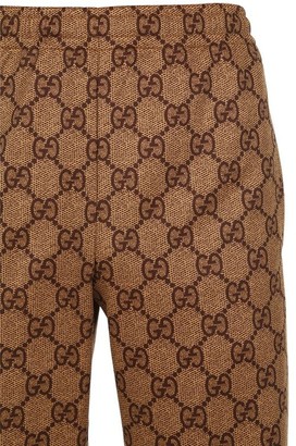 Gucci Gg Interlock Cotton Jersey Track Pants