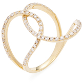 Amrapali 18K Yellow Gold & 0.45 Total Ct. Diamond Contemporary Ring