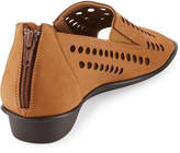 Thumbnail for your product : Sesto Meucci Ellen Perforated Comfort Slip-On Flat, Beige