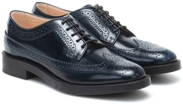 navy brogues womens