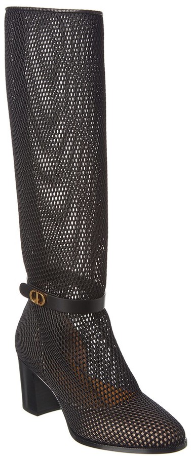 Christian Dior Dior Empreinte Boot, Black, FR39.5