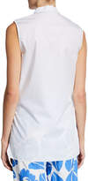Thumbnail for your product : Piazza Sempione Sleeveless Striped Top
