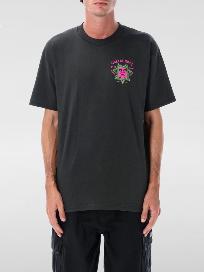 Obey T-Shirt Men color Black