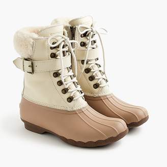 J.Crew Women's for J.Crew Shearwater buckle boots in colorblock