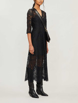 Thumbnail for your product : Claudie Pierlot Scalloped floral-lace dress